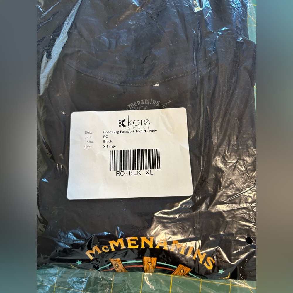 NIP McMenamin’s Roseburg Station tee, black, XL